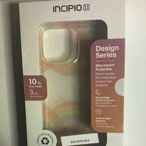 Incipio Design Series Case - Gold Glitter